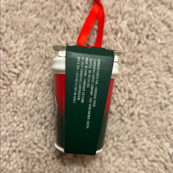 Starbucks Holiday 2021 Ornament Gradient Cup - Picture 3 of 4